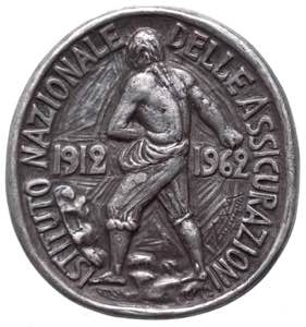 Medaglia emessa nel 1962 commemorativa del ... 
