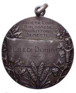 Italia, medaglia della Società Cooperativa ... 
