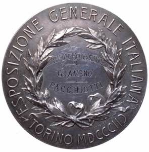 Italia, Torino, medaglia per lEsposizione ... 