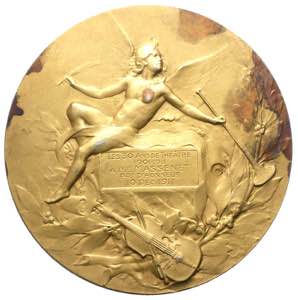 Francia, medaglia con rappresentazione di ... 