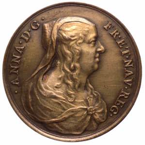 Francia, medaglia commemorativa di Luigi XIV ... 