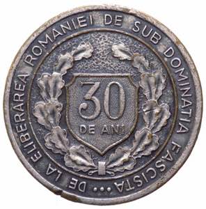 Romania, medaglia emessa per i trentanni ... 