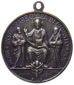 Pio XII (Eugenio Pacelli) 1939-1958 medaglia ... 