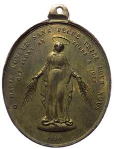 Francia - Medaglia emessa nel 1880 per la ... 