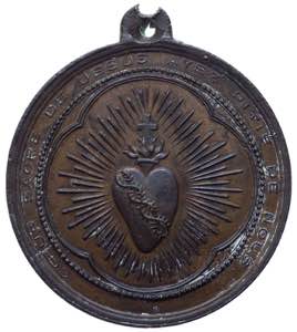 Francia, medaglia devozionale di Nostra ... 