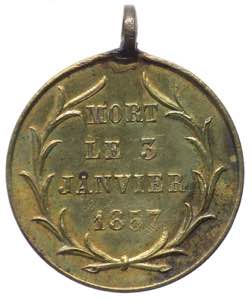 Francia, medaglia devozionale del Vescovo ... 