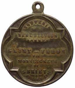 Francia, medaglia souvenir di Saint-Faron, ... 
