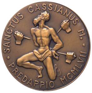 Medaglia -Sanctus Cassianus m. predappio ... 