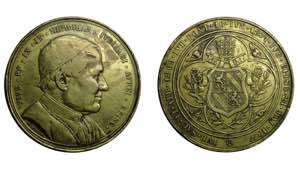 Belgio - medaglia a nome di Pio IX per il ... 