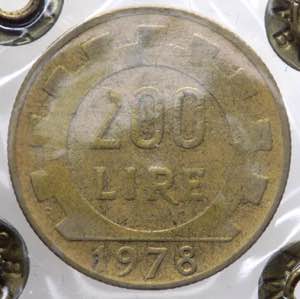 Monetazione in Lire (1946-2001) 200 Lire ... 