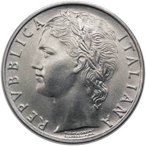 100 lire 1956 tipo ... 