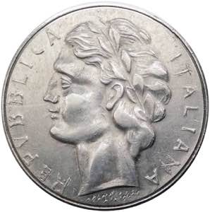 100 lire 1957 tipo ... 