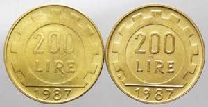 Monetazione in lire -  lotto di 2 monete da ... 