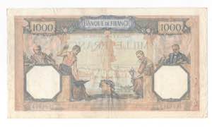 Francia - Repubblica Francese - 1000 Franchi ... 