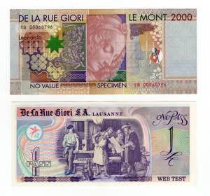 Francia - Lotto 2 banconote De La Rue Giori ... 