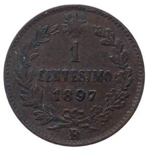 Umberto I (1878-1900) 1 Centesimo 1897 - ... 