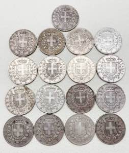 regno ditalia - Lotto n.17 monete emesse da ... 