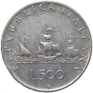 Monetazione in lire - 500 lire 1959 - Pagani ... 
