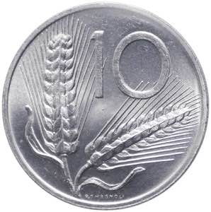 Monetazione in lire - 10 lire 1953  D/ ... 