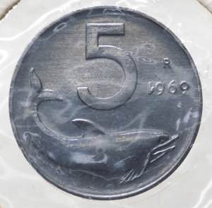 Monetazione in Lire (1946-2001) 5 Lire ... 