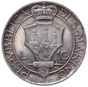  Vecchia Monetazione (1864-1938) 10 Lire ... 