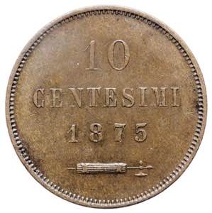 Repubblica di San Marino -10 centesimi 1875, ... 