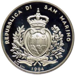 San Marino - Anno 1994 -  Moneta ... 