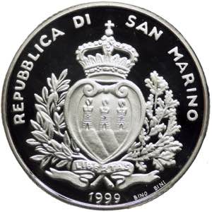 San Marino - Anno 1999 -  Moneta ... 