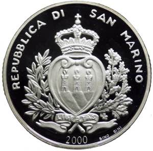 San Marino - Anno 2000 -  Moneta ... 