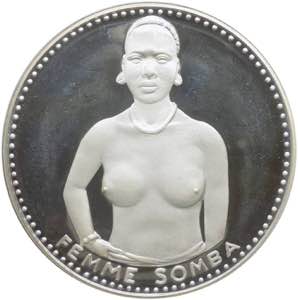 Dahomey (Benin) -  1000 francs 1971, per il ... 