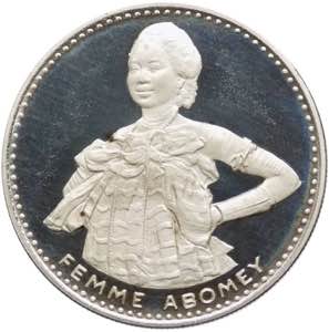 Dahomey (Benin) - 200 francs 1971 donna ... 