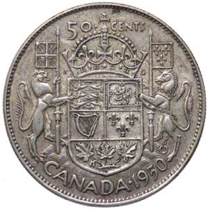 Canada - Re Giorgio VI (1937-1952) 50 Cents ... 