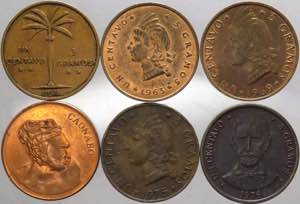 Repubblica Dominicana - lotto di 6 monete 1 ... 