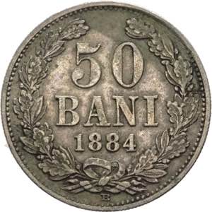  Romania - Carol I (1881-1914) - 50 bani ... 