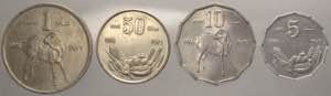 Somalia - lotto di 4 monete composto da 1 ... 