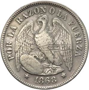 Cile - repubblica (dal 1818) - 50 centesimi ... 