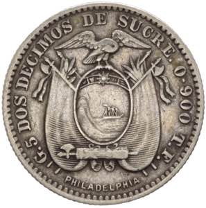 Repubblica dellEcuador (dal 1830) - 2/10 ... 