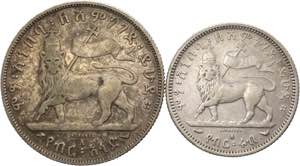  Etiopia -  Menelik II (1889-1913) - lotto ... 