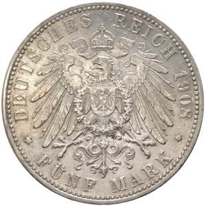 Regno di Baviera - Otto (1886-1913) - 5 ... 