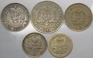 Haiti - prima repubblica (1859-1957) - lotto ... 