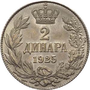 Jugoslavia - Alessandro I (1921-1929) - 2 ... 