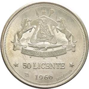 Lesotho - Moshoeshoe II (1966-1990, ... 