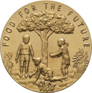 Italia - medaglia FAO - ... 