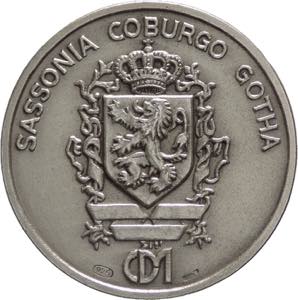 Italia - medaglia a tema Sassonia Coburgo ... 