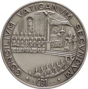 Italia - medaglia a tema Concilivm Vaticanvm ... 