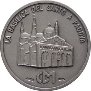 Italia - medaglia della basilica del Santo a ... 