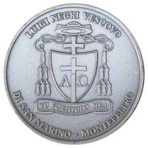 Italia - San Leo -  medaglia in bronzo ... 