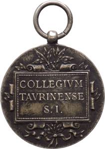 Torino, medaglia in argento del Collegium ... 