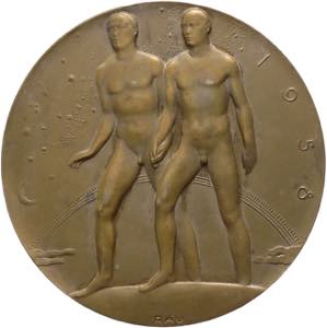 Belgio - medaglia emessa per lEsposizione ... 