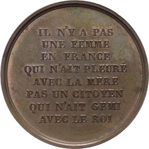 Francia - Medaglia coniata da Luigi Filippo ... 